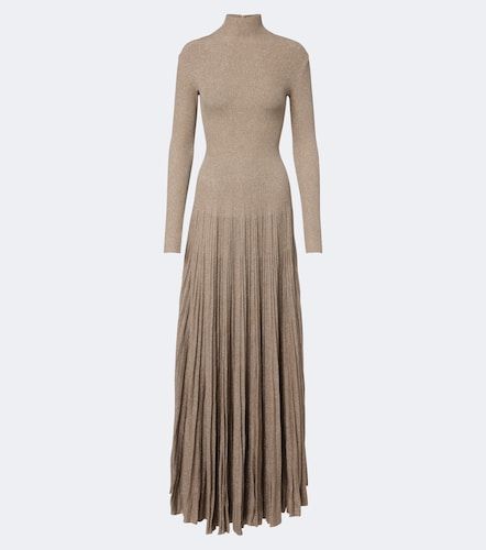 Abito lungo in maglia plissé - Ralph Lauren Collection - Modalova