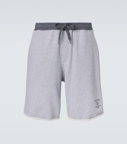 Shorts de jersey de algodón - Brunello Cucinelli - Modalova