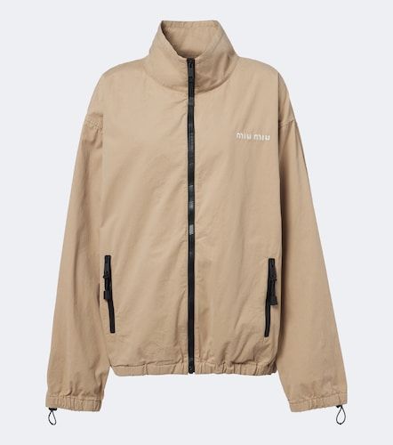 Miu Miu Cotton gabardine jacket - Miu Miu - Modalova