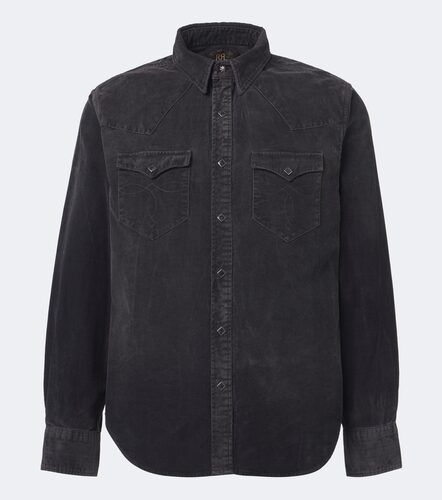 RRL Camisa de pana de algodón - RRL - Modalova