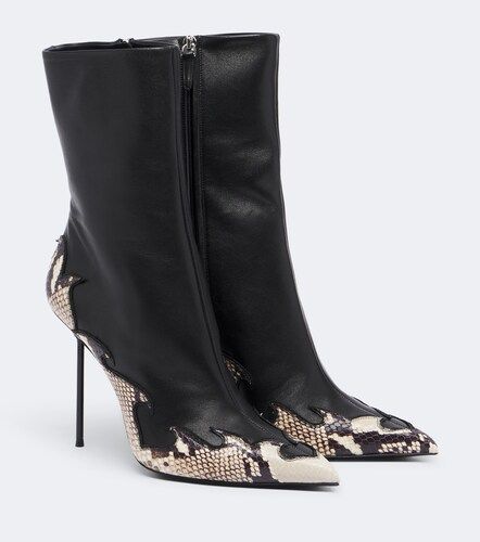Lidia Queen of Hearts leather ankle boots - Paris Texas - Modalova