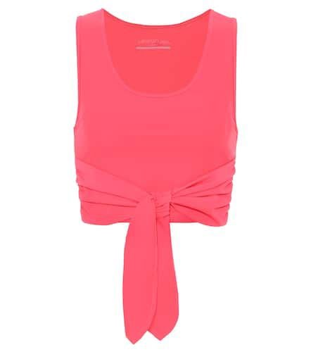 Axel cropped wrap tank top - Lanston Sport - Modalova