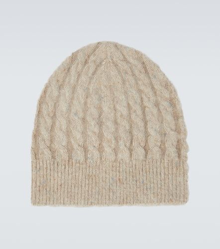 Cable-knit wool-blend beanie - Acne Studios - Modalova