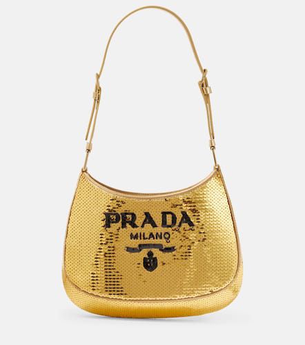 Cleo Medium sequined shoulder bag - Prada - Modalova