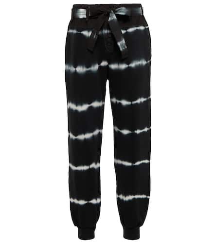 Payton tie-dye cotton-blend sweatpants - Ulla Johnson - Modalova