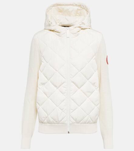 HyBridgeÂ® down-paneled wool hoodie - Canada Goose - Modalova