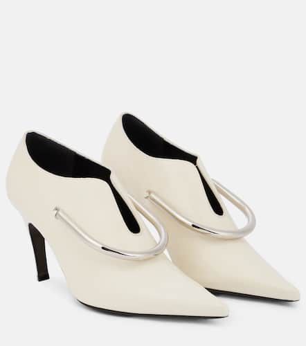 Embellished leather pumps - Jil Sander - Modalova