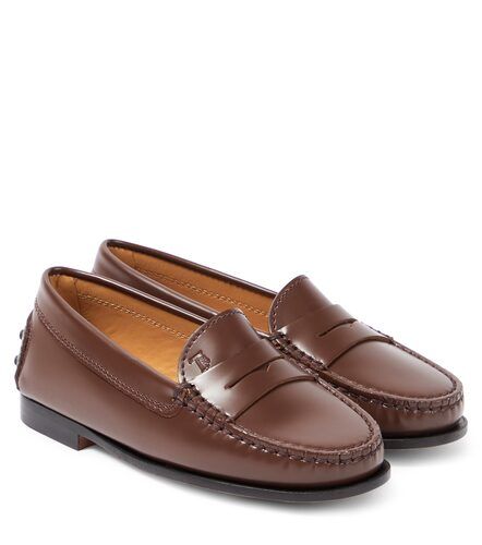 Tod's Junior Leather loafers - Tod's Junior - Modalova