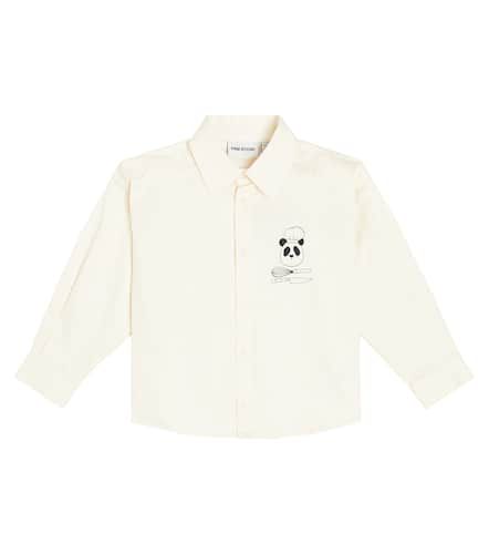 Mini Rodini Chef Panda cotton shirt - Mini Rodini - Modalova