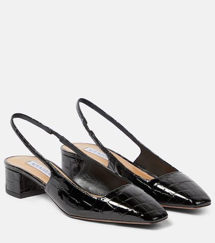 Ginza 35 patent leather slingback pumps - Aquazzura - Modalova