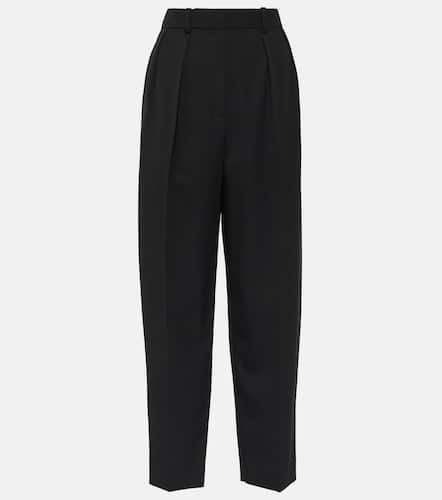 Corby high-rise wool twill straight pants - The Row - Modalova