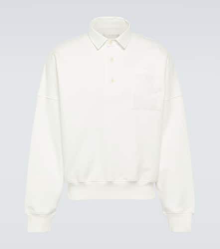 Dende cotton-blend terry polo sweatshirt - The Row - Modalova