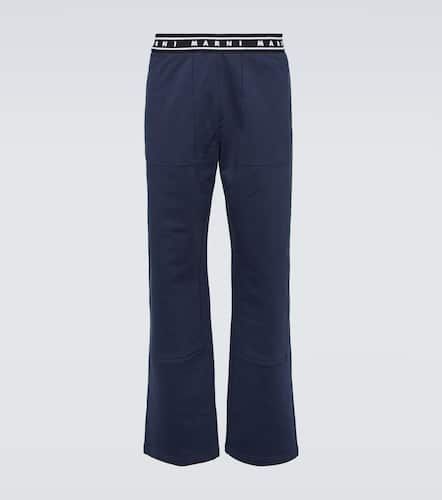 Marni Cotton straight pants - Marni - Modalova