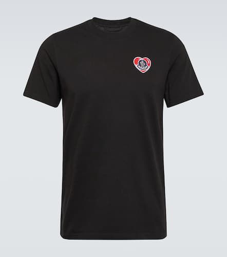 Camiseta en jersey de algodón con logo - Moncler - Modalova