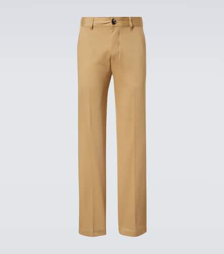 Ami Paris Cotton satin chinos - Ami Paris - Modalova