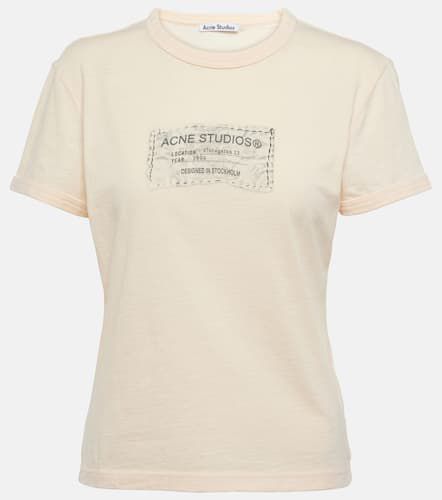 Bedrucktes T-Shirt aus Baumwoll-Jersey - Acne Studios - Modalova