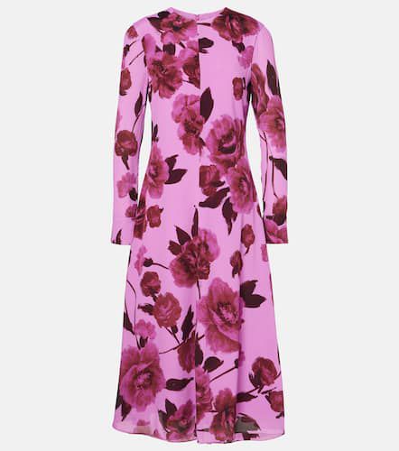 Erdem Floral crÃªpe midi dress - Erdem - Modalova