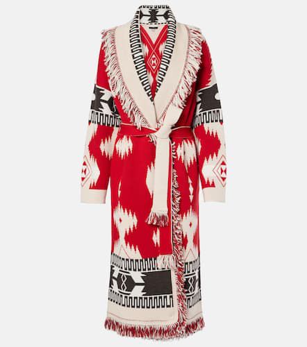 Alanui Icon wool jacquard coat - Alanui - Modalova