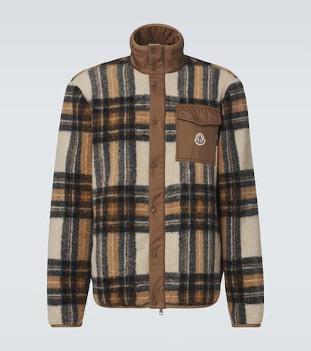 Moncler Checked teddy jacket - Moncler - Modalova