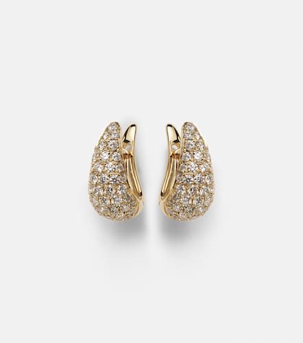 Claw 18kt earrings with diamonds - Anita Ko - Modalova