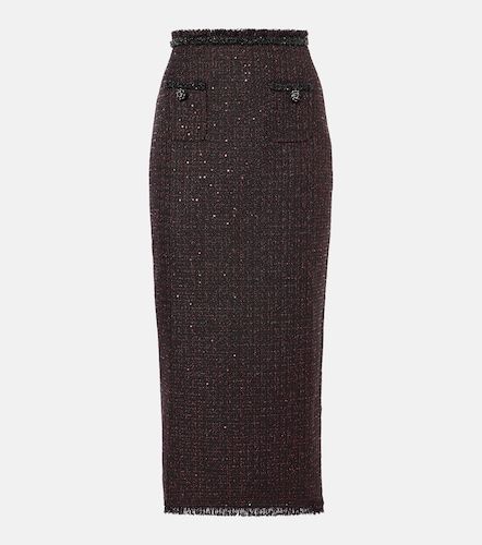 Self-Portrait Tweed maxi skirt - Self-Portrait - Modalova