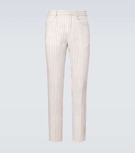 Pantaloni da abito Dyllan in lana e seta - Tom Ford - Modalova