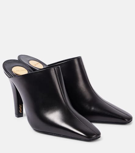 Saint Laurent Jill 95 leather mules - Saint Laurent - Modalova