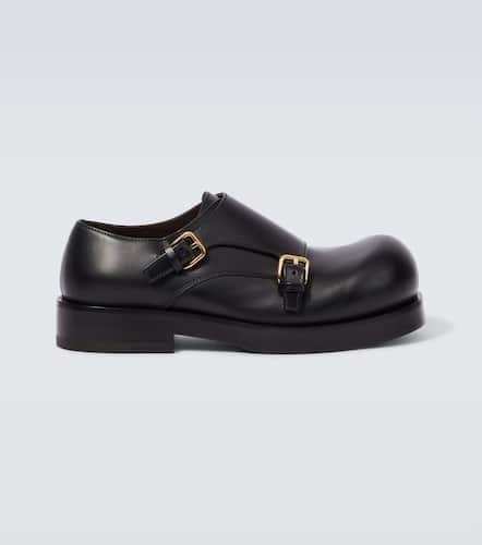 Helium leather monk strap shoes - Bottega Veneta - Modalova