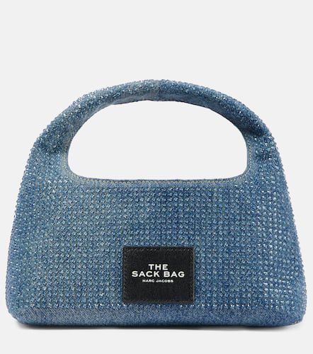 The Sack Bag embellished denim tote bag - Marc Jacobs - Modalova