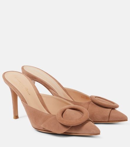 Gianvito Rossi Mules in suede - Gianvito Rossi - Modalova