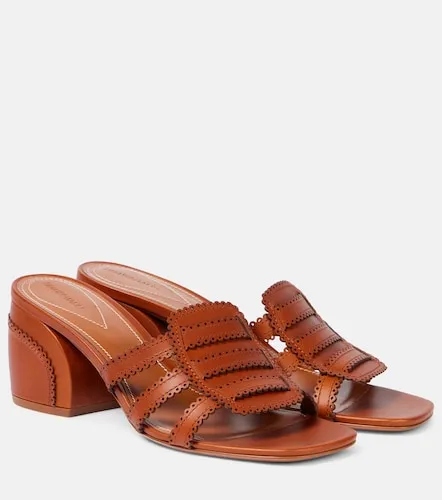 Zimmermann Goldie 65 leather mules - Zimmermann - Modalova