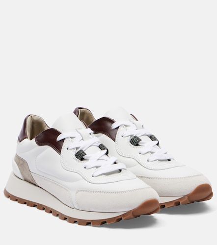 Brunello Cucinelli Leather sneakers - Brunello Cucinelli - Modalova