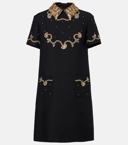 Miniabito in Crepe Couture con decorazioni - Valentino Garavani - Modalova