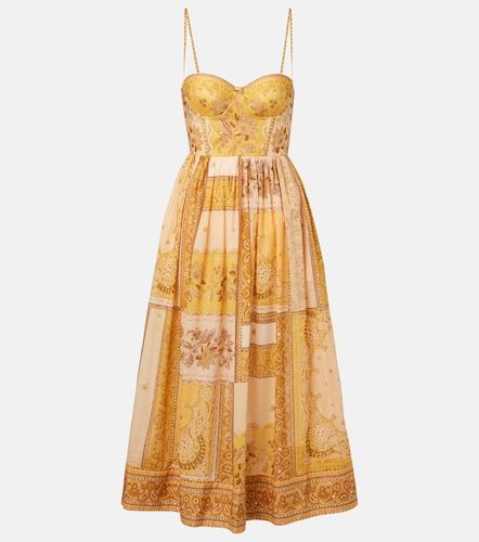 Midikleid Lucky aus Baumwollpopeline - Zimmermann - Modalova