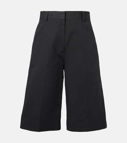 Toteme Bermudas de algodón y lino - Toteme - Modalova