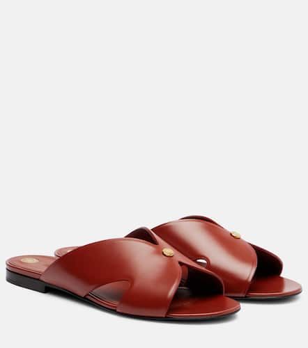 Loro Piana Vera leather slides - Loro Piana - Modalova