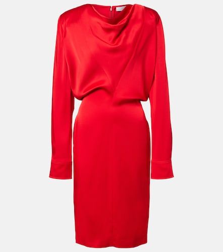 Stella McCartney Abito midi in raso - Stella McCartney - Modalova