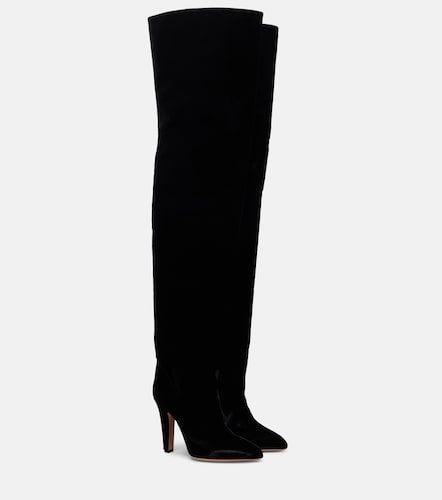 Botas mosqueteras Elsa 100 de terciopelo - Paris Texas - Modalova
