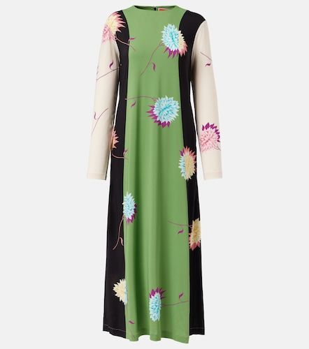 Vestido midi Swing de jersey estampado - La DoubleJ - Modalova