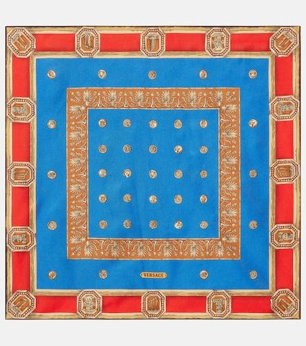 Versace Printed silk twill scarf - Versace - Modalova