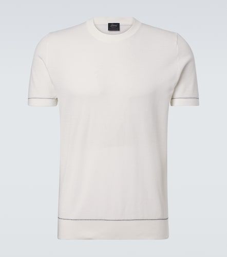 Camiseta de piqué de algodón - Brioni - Modalova