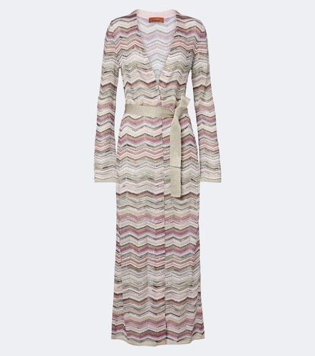 Cárdigan de lamé en zigzag - Missoni - Modalova
