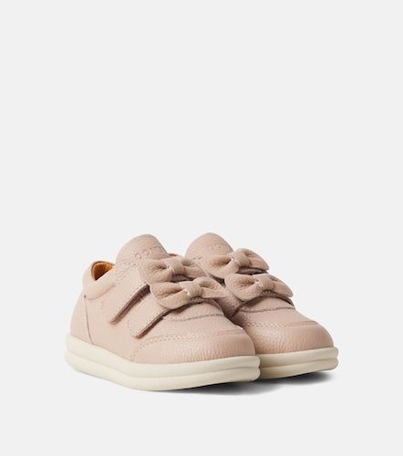 Zapatillas Loena de piel con lazo - Donsje - Modalova