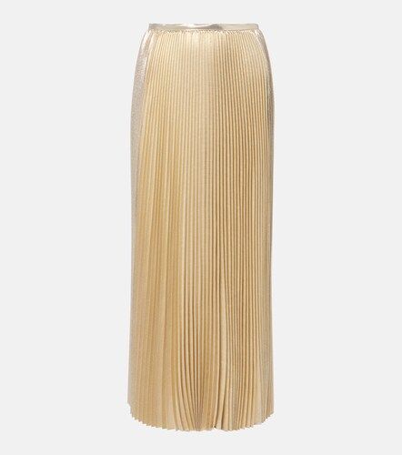 Essai silk-blend lame midi skirt - Joseph - Modalova