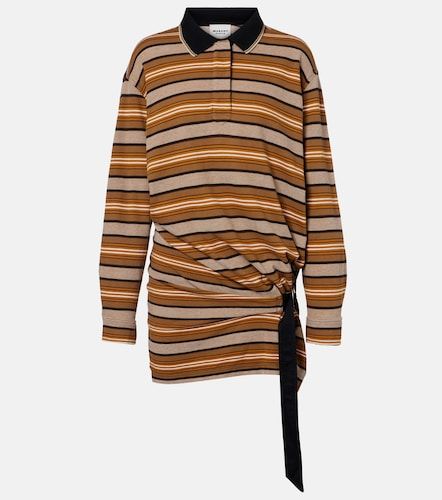 Vestido Isea de piqué de algodón a rayas - Marant Etoile - Modalova