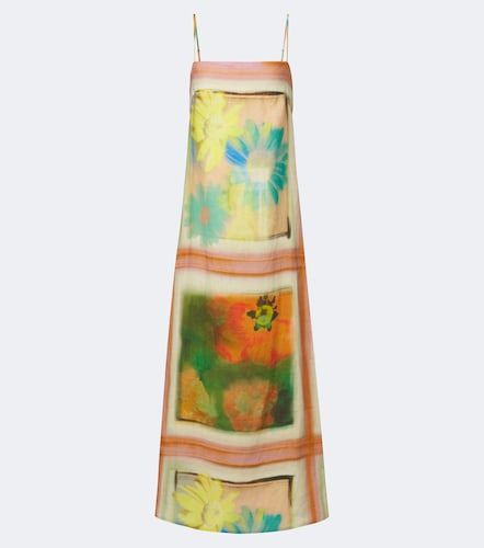 Staud Maxikleid Laura aus Leinen - Staud - Modalova