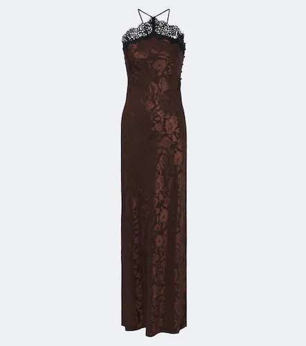 Rue floral jacquard silk-blend gown - Veronica Beard - Modalova