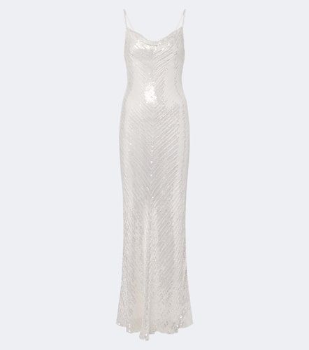 Shangrila La sequined silk gown - Jenny Packham - Modalova