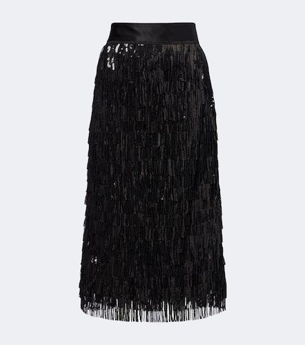Verzierter Midirock mit Pailletten - Dolce&Gabbana - Modalova