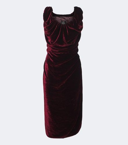 Abito midi Ginnie Amber in velluto - Vivienne Westwood - Modalova